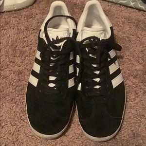 adidas Shoes - Adidas Black with white Stripes adidas Shoes - Adidas Black with white Stripes